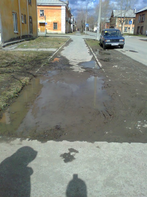 Тротуар на Чайковского