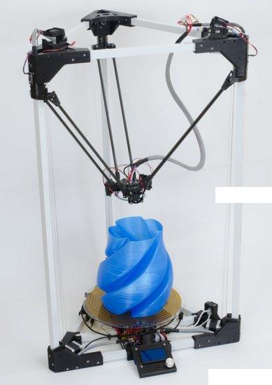 Delta BI V2.0 – самовоспроизводящийся 3D-принтер