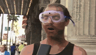 Leaf Blower Goggles