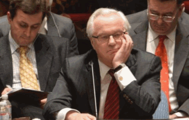 В.Чуркин на заседании Совбеза ООН