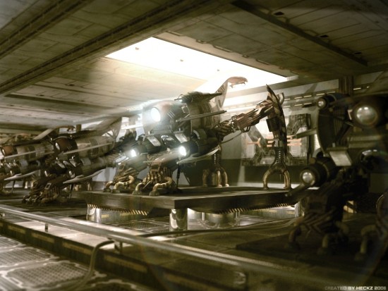 Mite in engine rooms