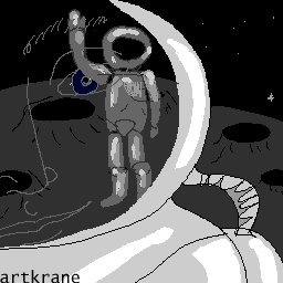 first-man-on-the-moon-pixel-art-by-artkrane