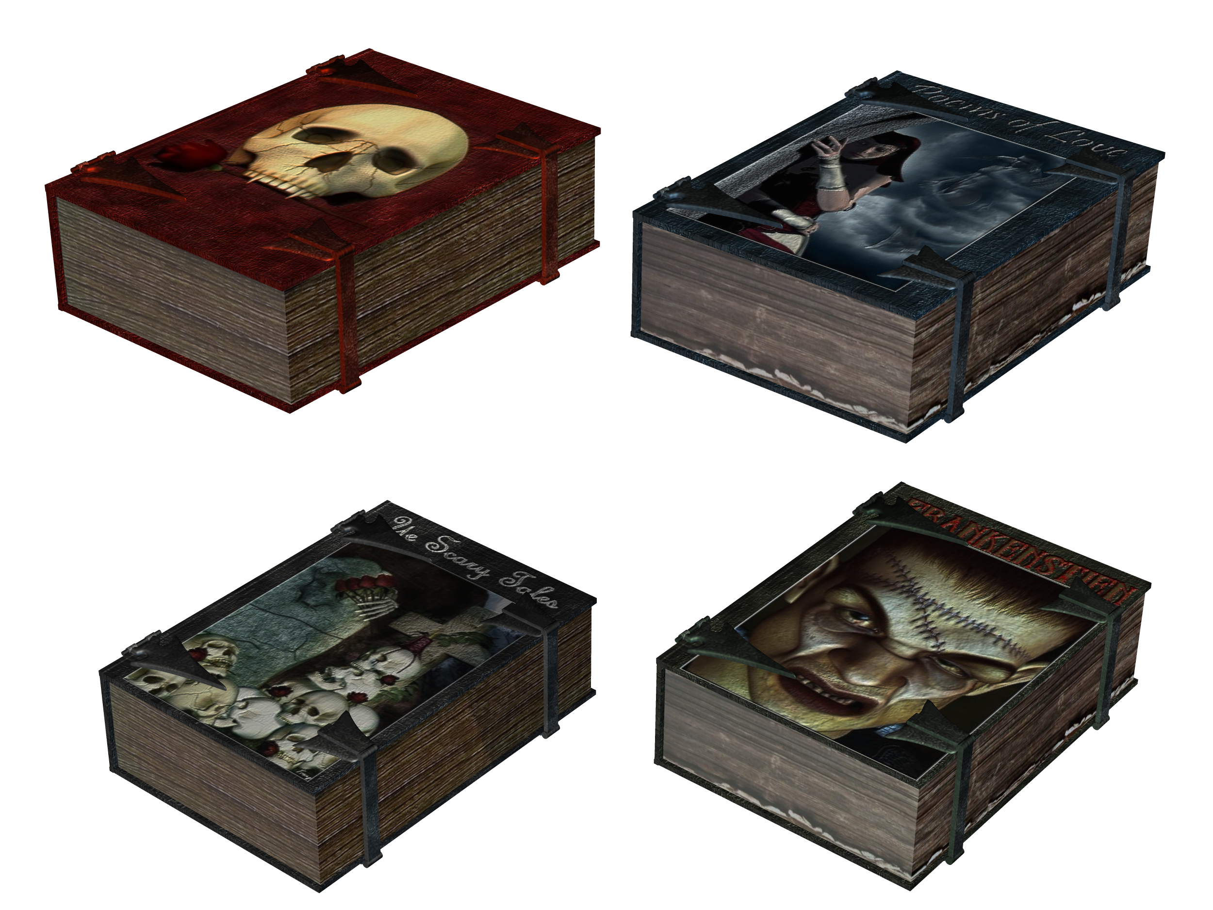 Horror elements. 3d книги ужастики. Бокс игр коробки хоррор. Иконки книг ужастиков. Lemarchand's Box Horror.