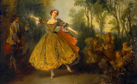 Танцовщица Камарго, 1730-е (Ланкре Никола)
