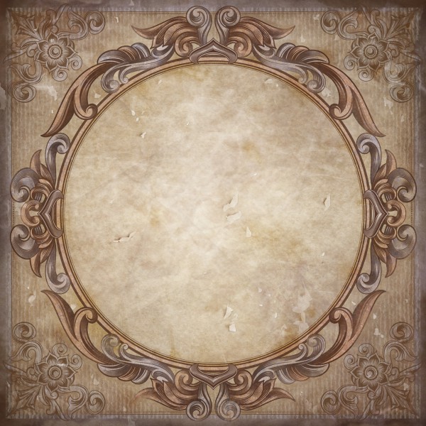 kruglaya_vintazhnaya_ramka-600x600
