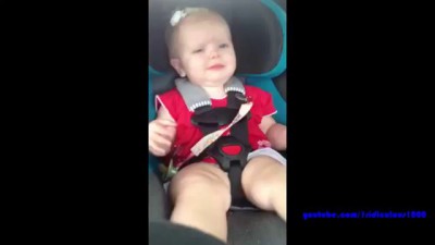 Baby Stops Crying When Listening to Katy Perry Dark Horse On Radio | Face Reaction