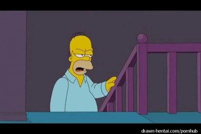 Интимное видео Симпсонов