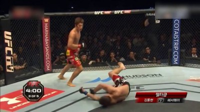 Реакция корейских комментаторов UFC на нокаут Дон Хун Кима