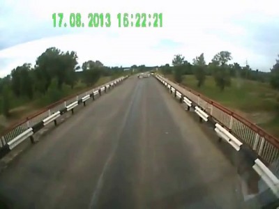 Фура въехала в стадо коз