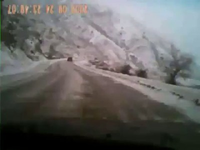 Джип упал с обрыва в Дагестане