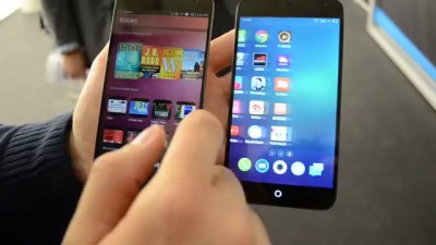 MWC14 - первые официально представленные смартфоны на базе ОС Ubuntu