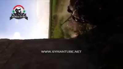 حلب أثناء محاولة قنص الجيش السوري مرتزقة اتراك