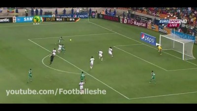 Sunday Mba goal Nigeria 1 - 0 Burkina Faso