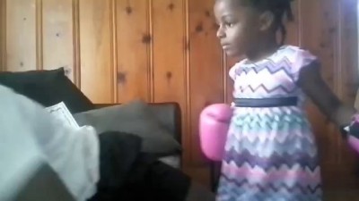 Little Girl Expert Boxer | Anti-Bully Training