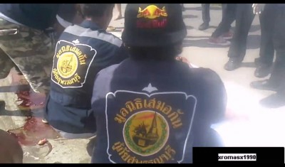 Очистка асфальта от мяса ...