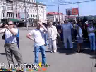 24.08.14 Антифашистский митинг в Донецке
