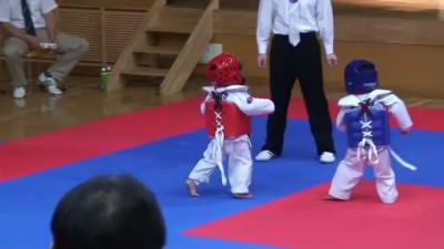 The Best Taekwondo Fight EVER!!!! The Cutest Thing Ever !!!!