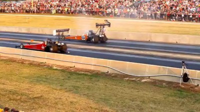 MELANIE TROXEL TOP FUEL DRAGSTER SETS 1000 FT RECORD AT CORDOVA 4.04@290.44