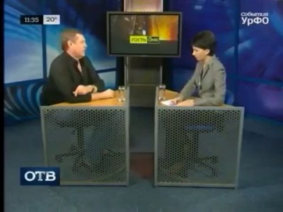 Александр Новиков в программе "Гость дня" на телеканале "Ермак"