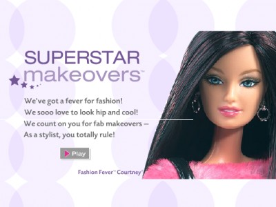 Barbie superstar makeover