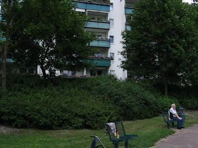 Детская площадка на окраине Берлина