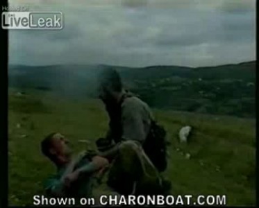 Execution of Russian conscripts in Dagestan (Russia) (1999) (Set 4)