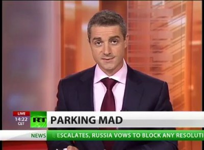 Мэр Вильнюса на БТР против неправильной парковки
