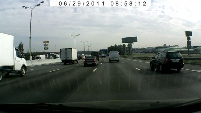 ДТП МКАД (Газель и Нексия)