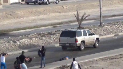 Бахрейн и горящие шины