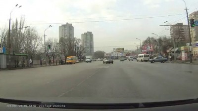 Автокатастрофа в Днепропетровске