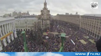 Видеоколлаж- Ложь 1 Канала про Майдан и реальность