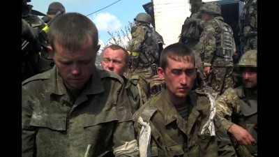 Русские военные на донбассе