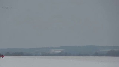An-225 Mriya - landing - Ostrava Mošnov 26.1.2015