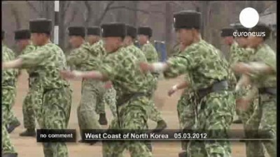 Военные учения в Северной Корее