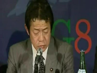 Japanese finance minister drunk at G-7