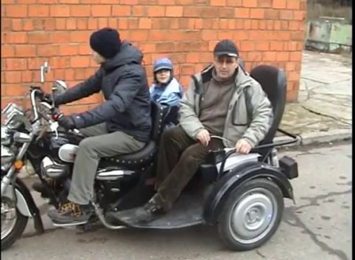Мотор-колесо Шкондина, "Рикша"