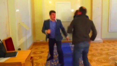 Соболев vs Ивченко драка Верховная рада видео 12.02.2015