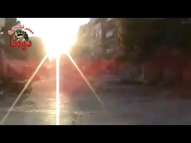 Сирия, взрыв в переулке 