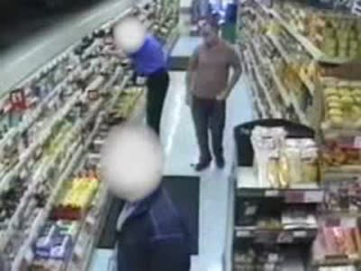 Полиция ищет нюхателя поп из супермаркета