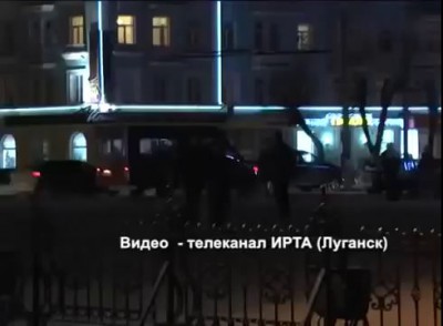 майданутые открыли огонь из огнестрельного боевого оружия , трое луганчан убито есть раненые ночь 0