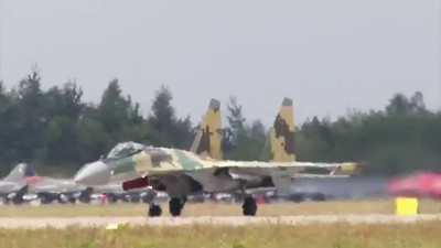Высший пилотаж Су-35C / Su-35S ( Flanker-E)