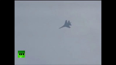 Sukhoi Su 35 UFO fighter jet rocks China Airshow