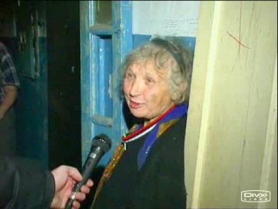 Бабка-интервью после пожара