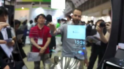 Seraku's Smart Wash Basin is an Android mirror (hands-on video).mp4