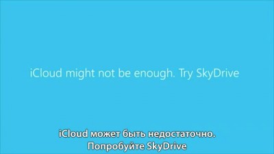 SkyDrive против iCloud