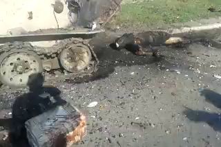 Убитые каратели.