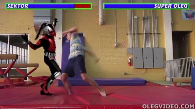 Mortal Kombat in Real Life: Sektor vs SuperOleg