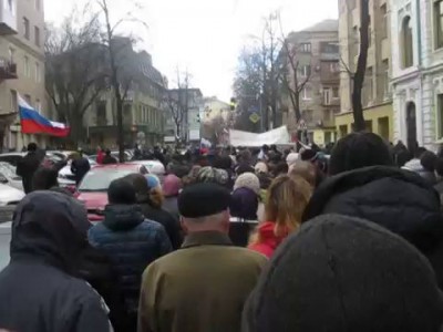 Харьков 16 марта 2014 года Митинг