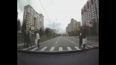 Спас пешеходов