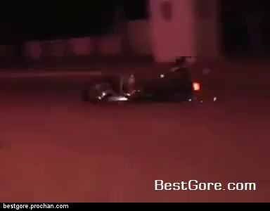 Motorcycle Accident Happens Behind Reporter During Live Broadcast Best Gore